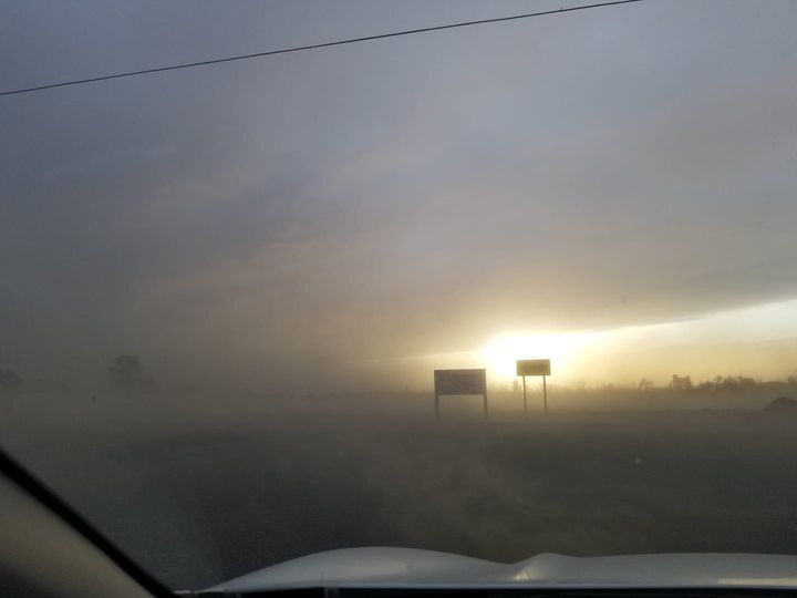 Dust, wind, walla walla
